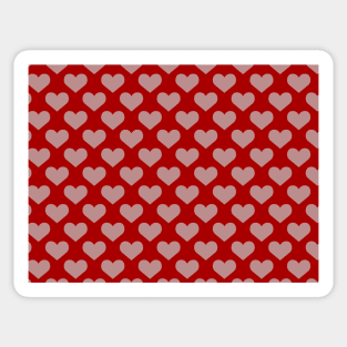 Hearts Seamless Pattern Sticker